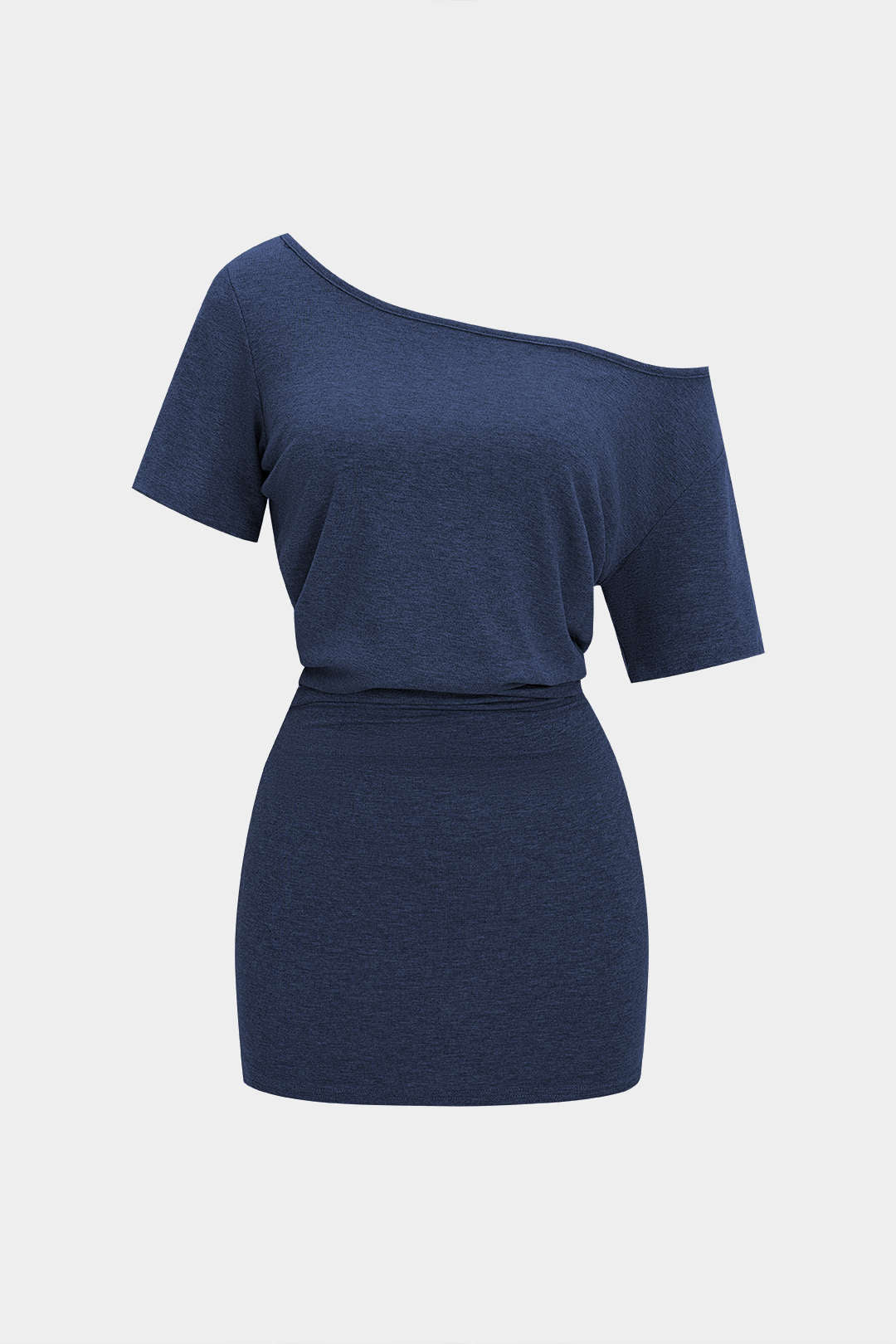 Eva - Vestido Mini de Mangas Curtas