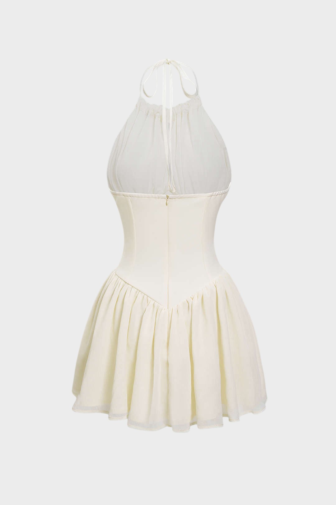 Isabel - Vestido Mini Sem Costas