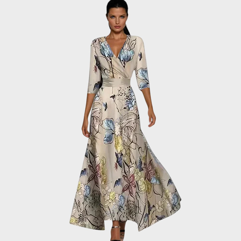 Lara - Vestido Floral Elegante