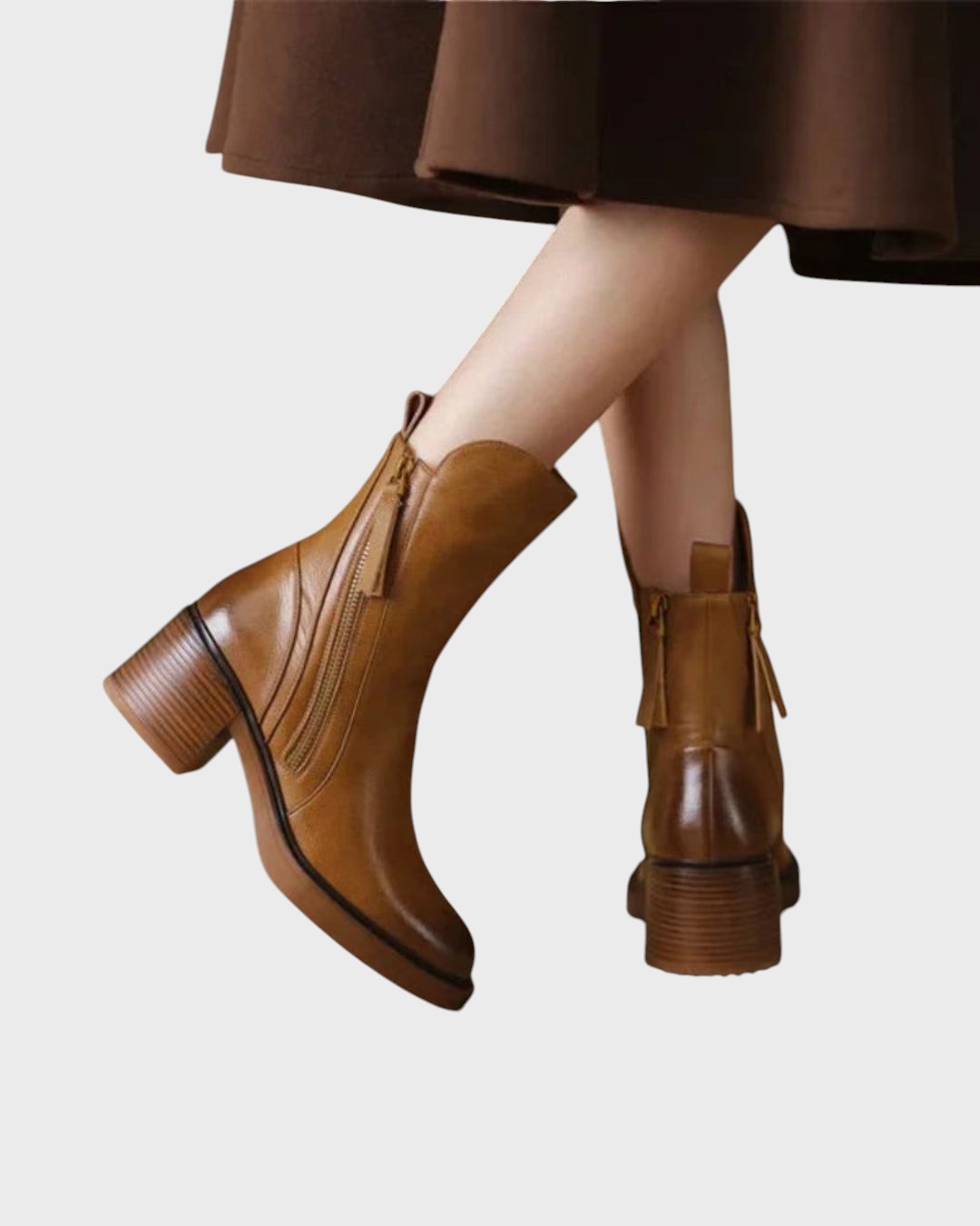 Filipa - Botas com salto confortável e elegantes