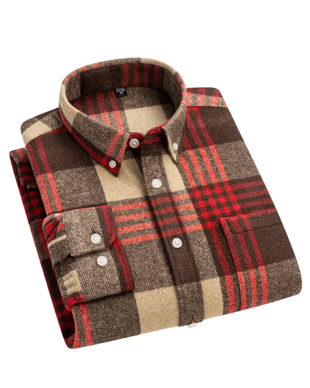 Gaspar - Camisa de Flanela Masculina com Estampa