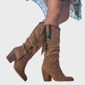 Alice - Botas de Cowboy em Couro Premium