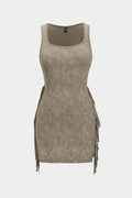 Nuria - Vestido Mini Sem Mangas