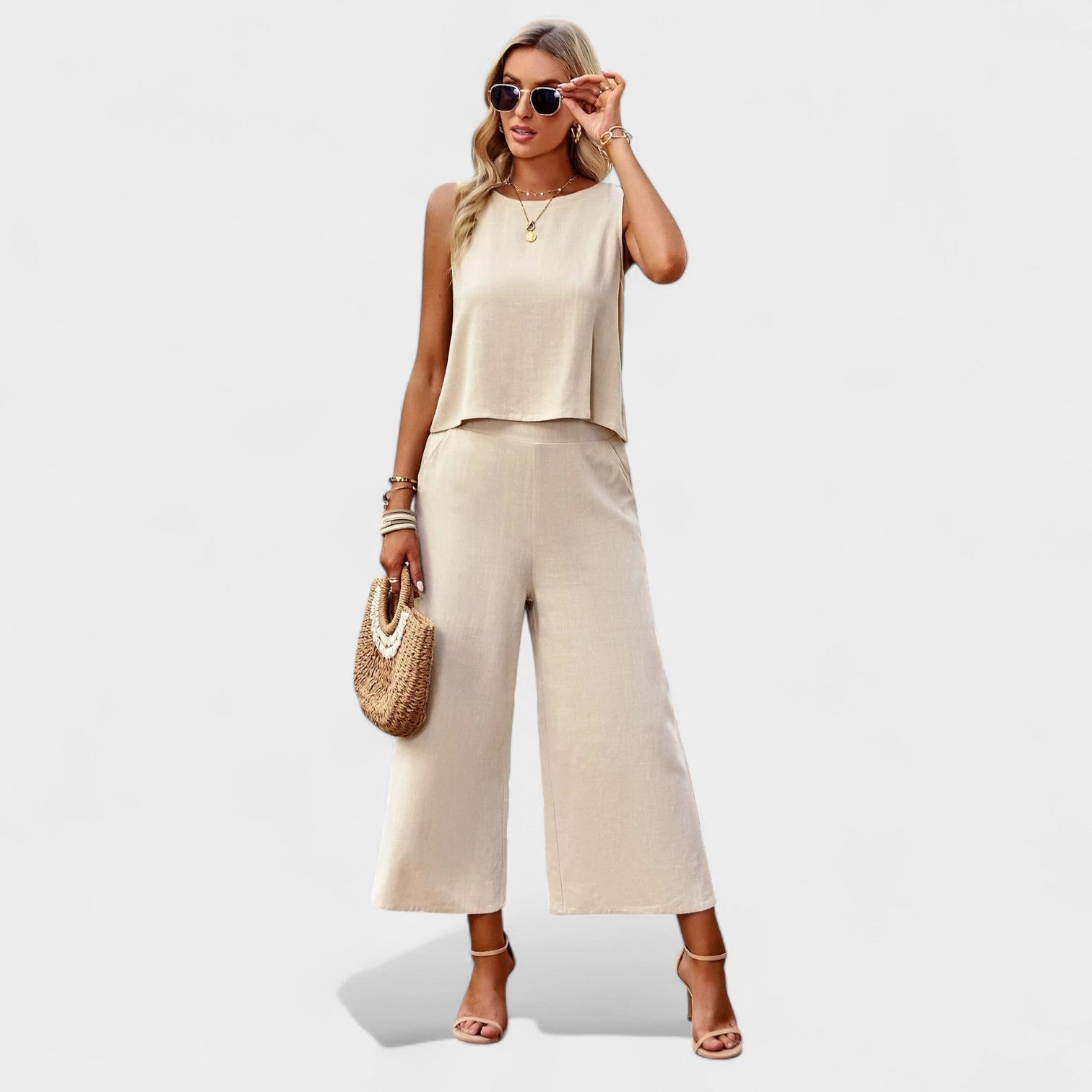 Mónica - Conjunto de Linho