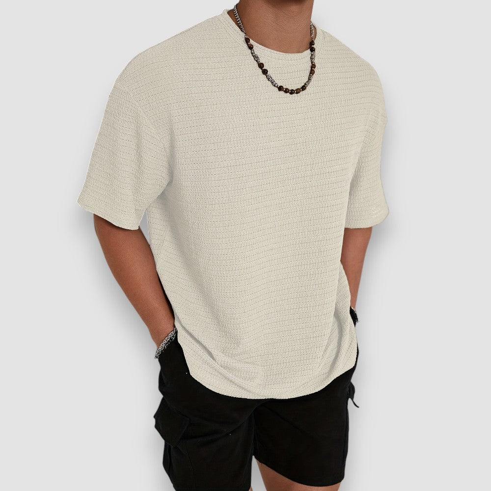 Francisco - T-shirt com Textura
