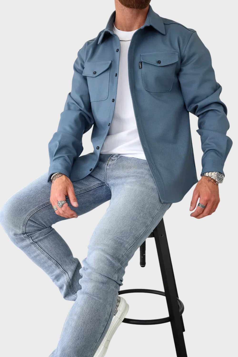 Marcus - Camisa Casual de Alta Qualidade