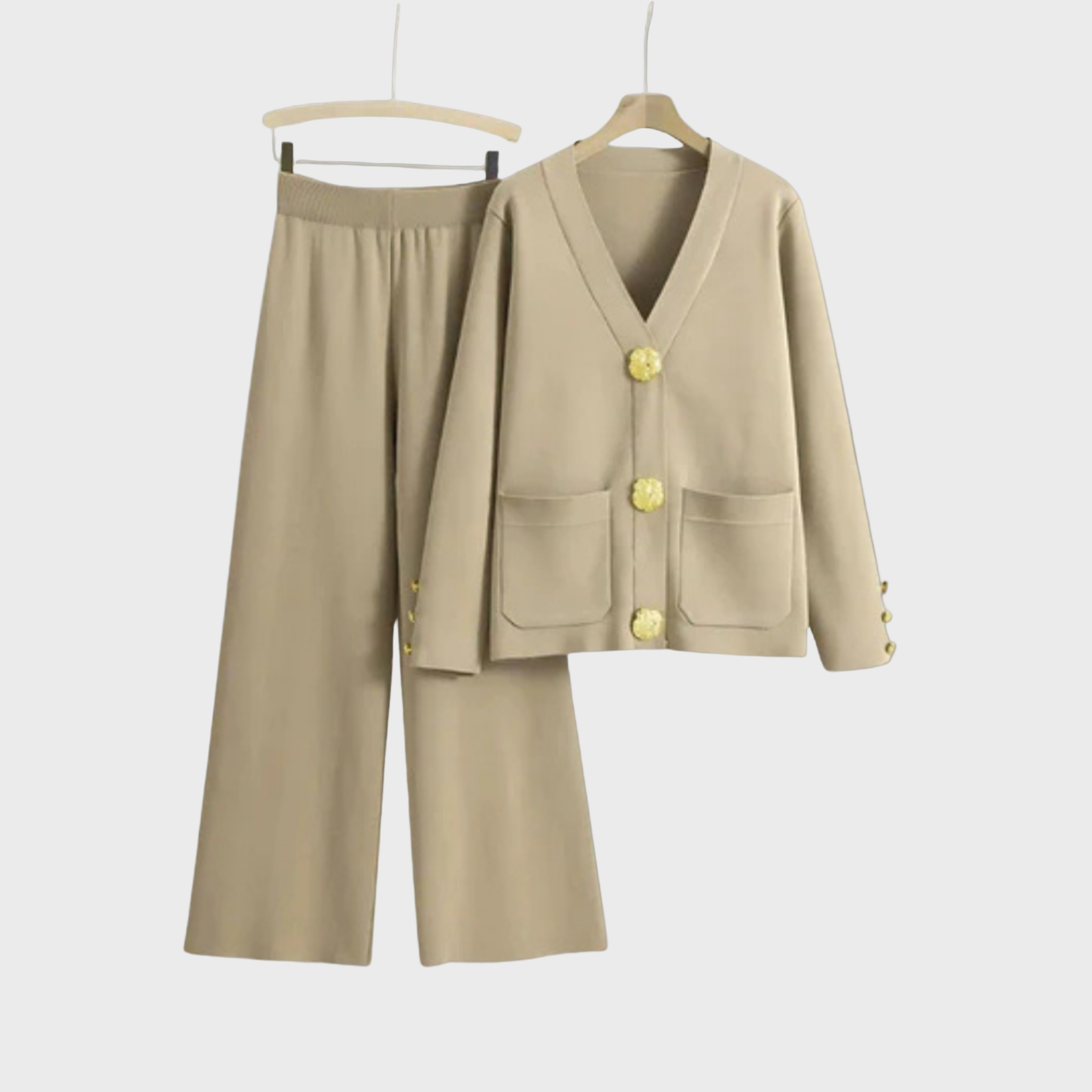 Zulmira - Conjunto Sofisticado de Duas Peças