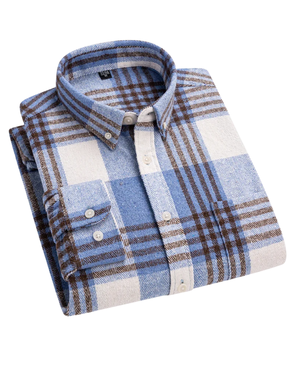 Gaspar - Camisa de Flanela Masculina com Estampa