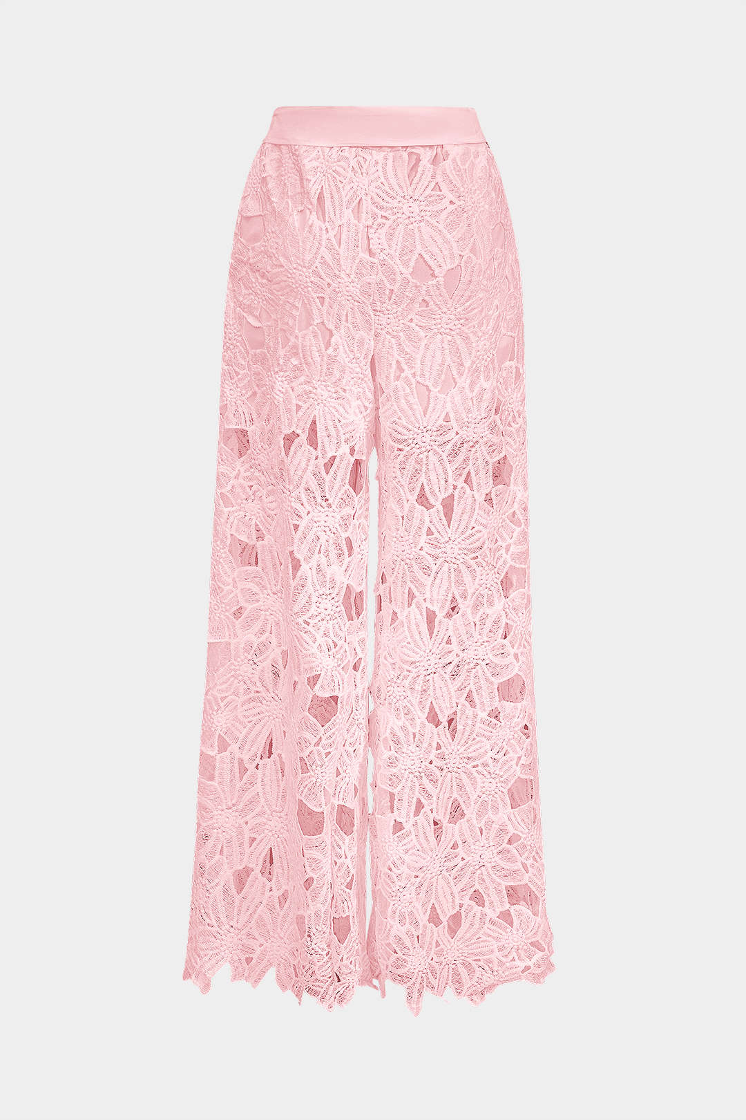 Celina- Conjunto Top Renda & Calças com Laço