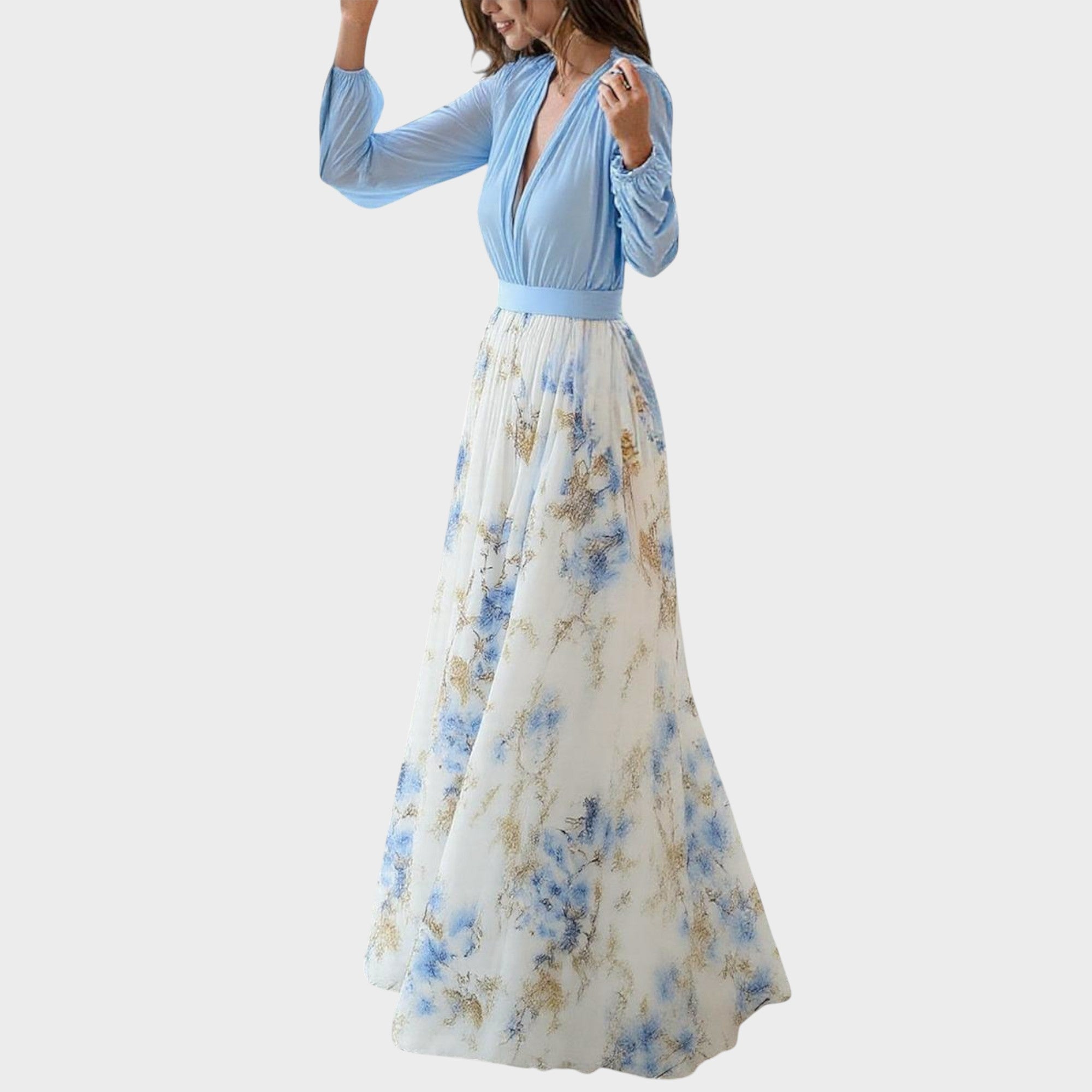 Naiara - Vestido Floral Elegante