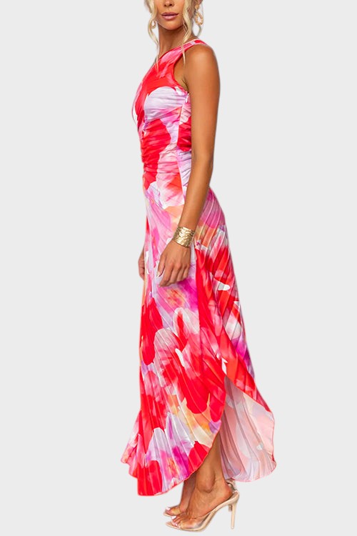 Nina – Vestido Plissado de Verão