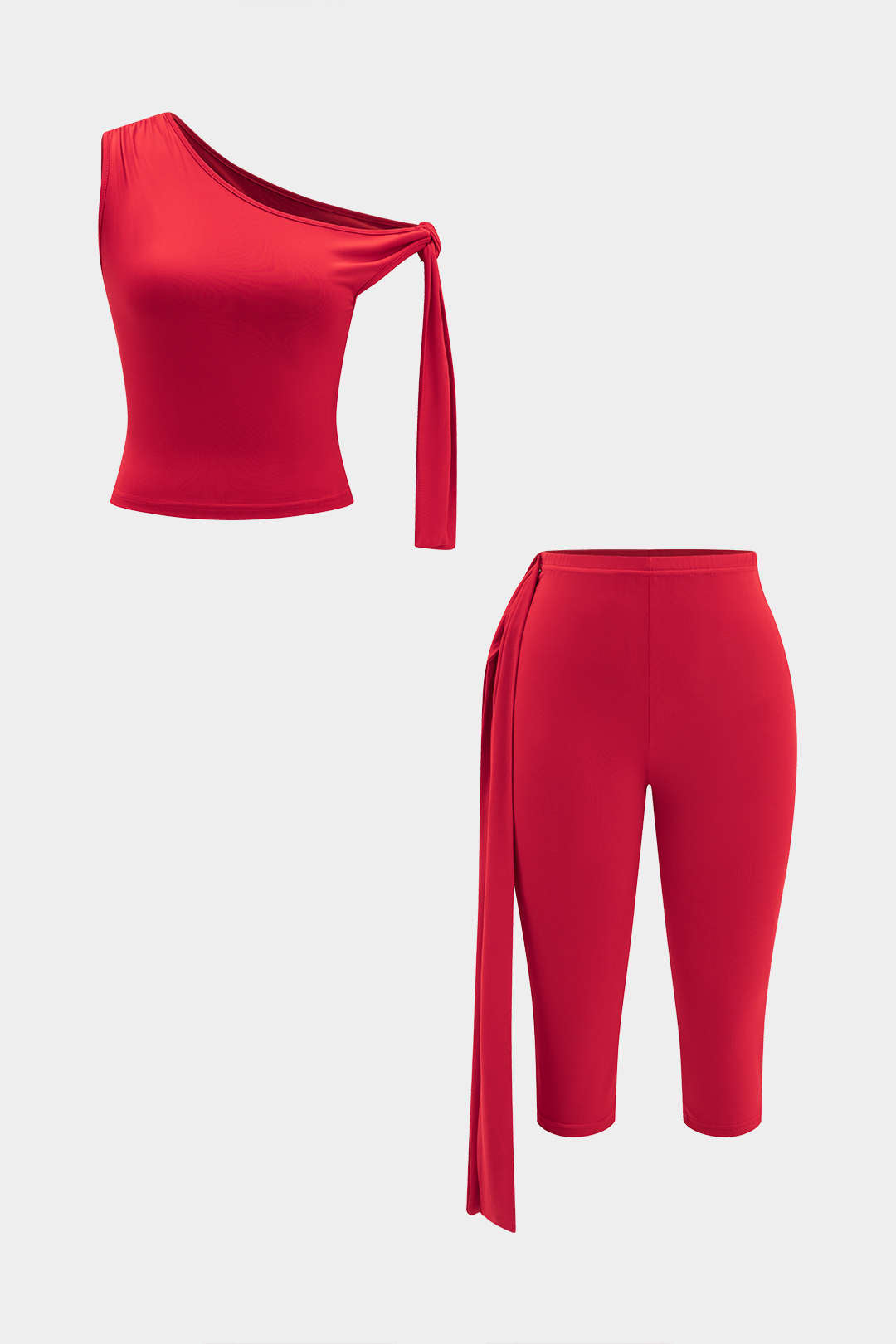 Rosalina - Conjunto de Top e Calças com Laço