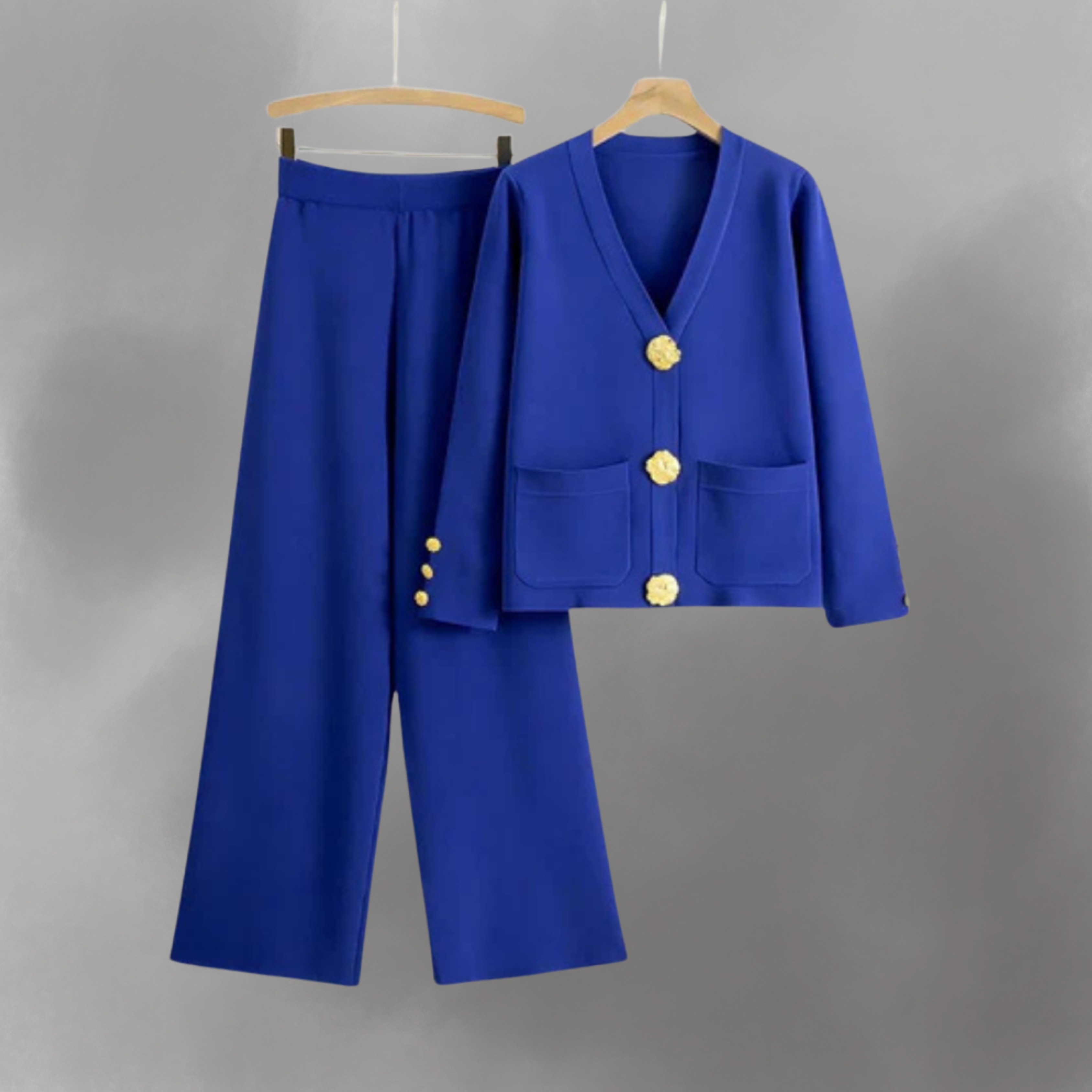 Zulmira - Conjunto Sofisticado de Duas Peças