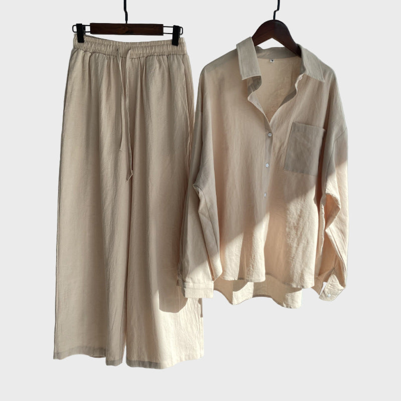 Alice - Conjunto Primavera Casual em Duas Peças