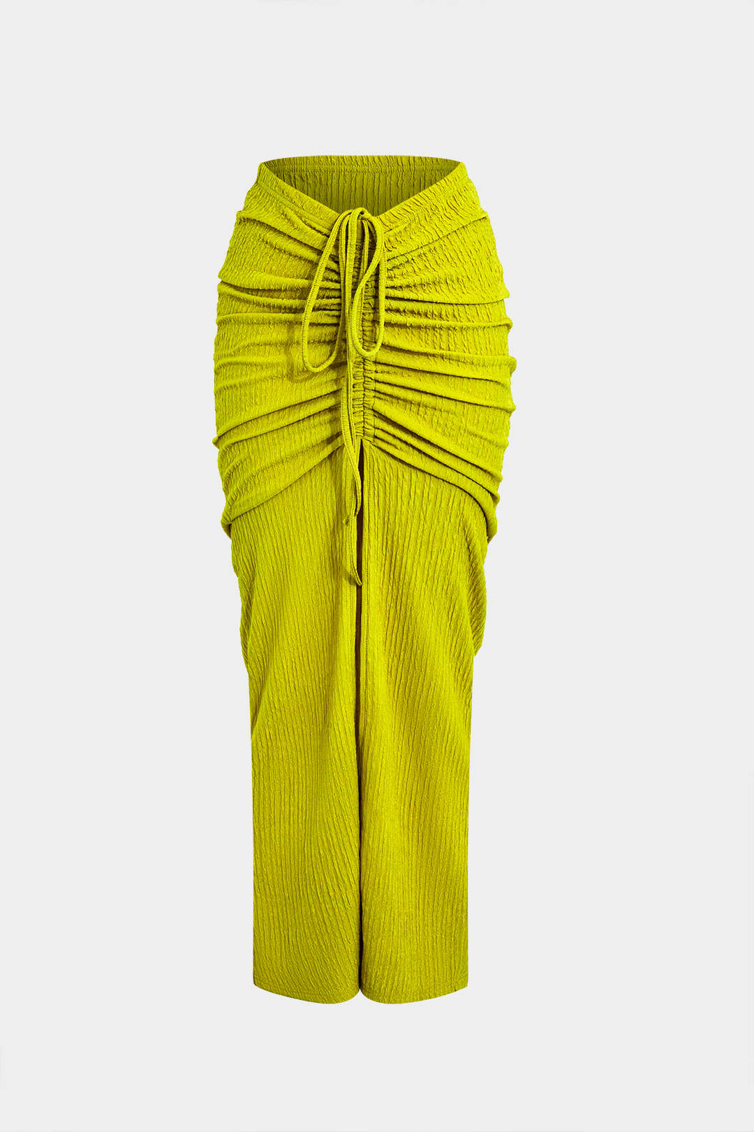 Patrícia - Conjunto de Top Texturizado e Saia com Corda