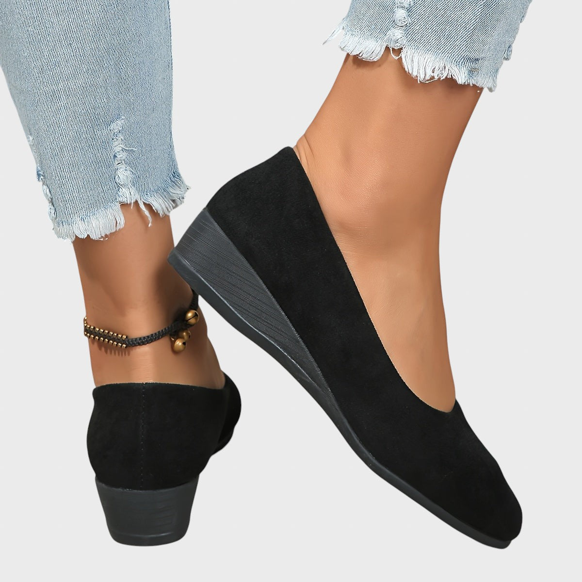 Helen – Sabrinas Confortáveis com Salto Compensado