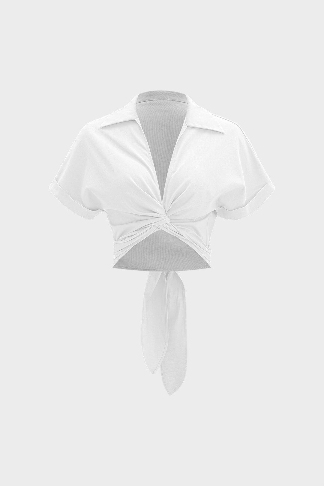 Beatriz - Blusa de Linho com Decote em V