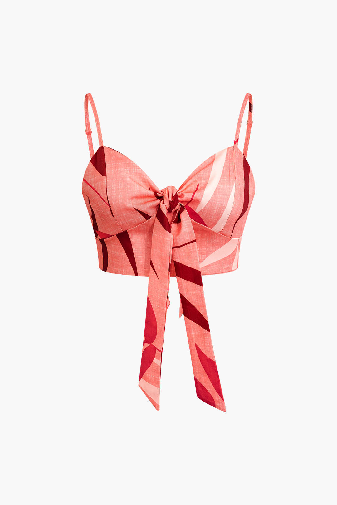 Vera - Conjunto Cami com Nó e Calças Tropicais