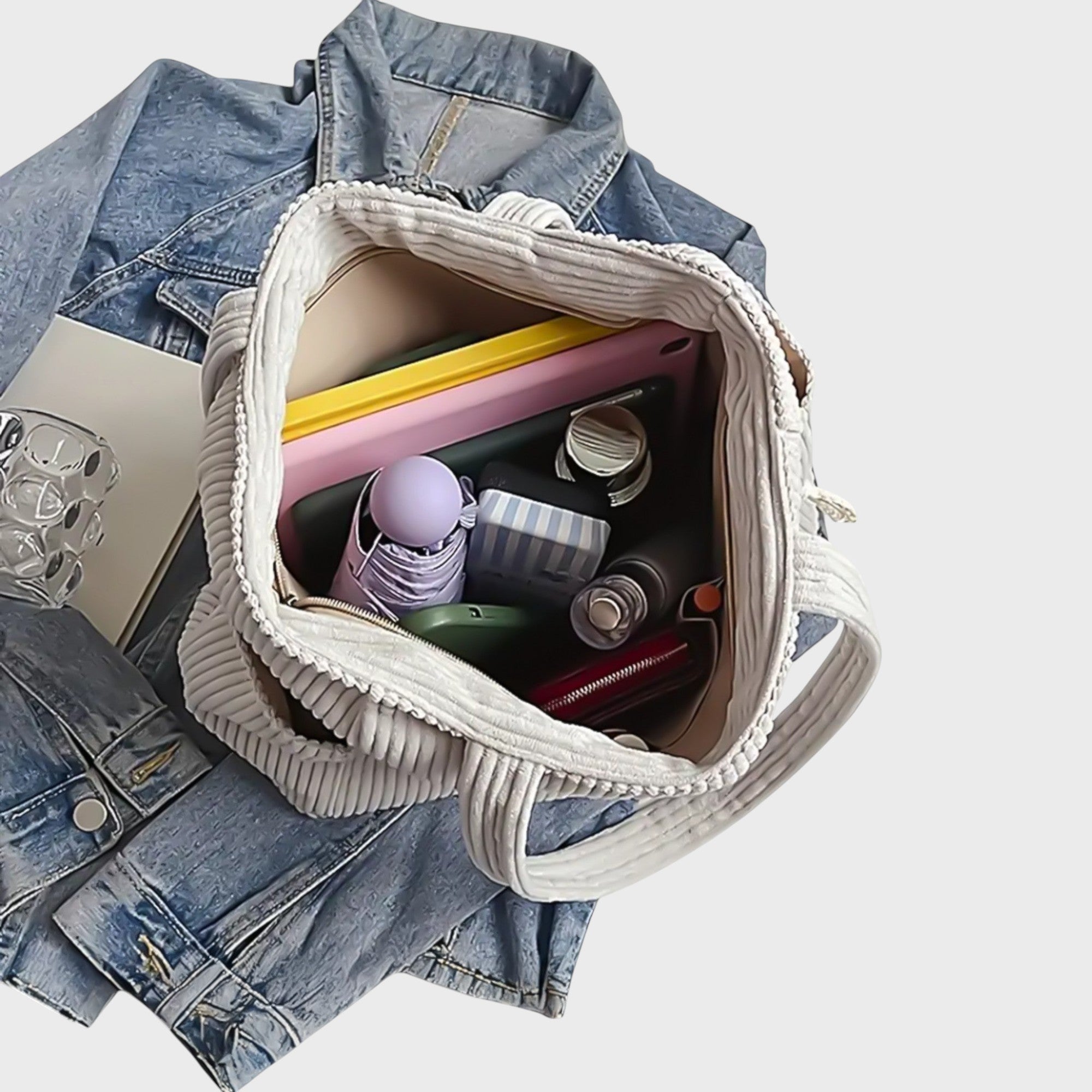 Olívia - Mala de Ombro de Veludo