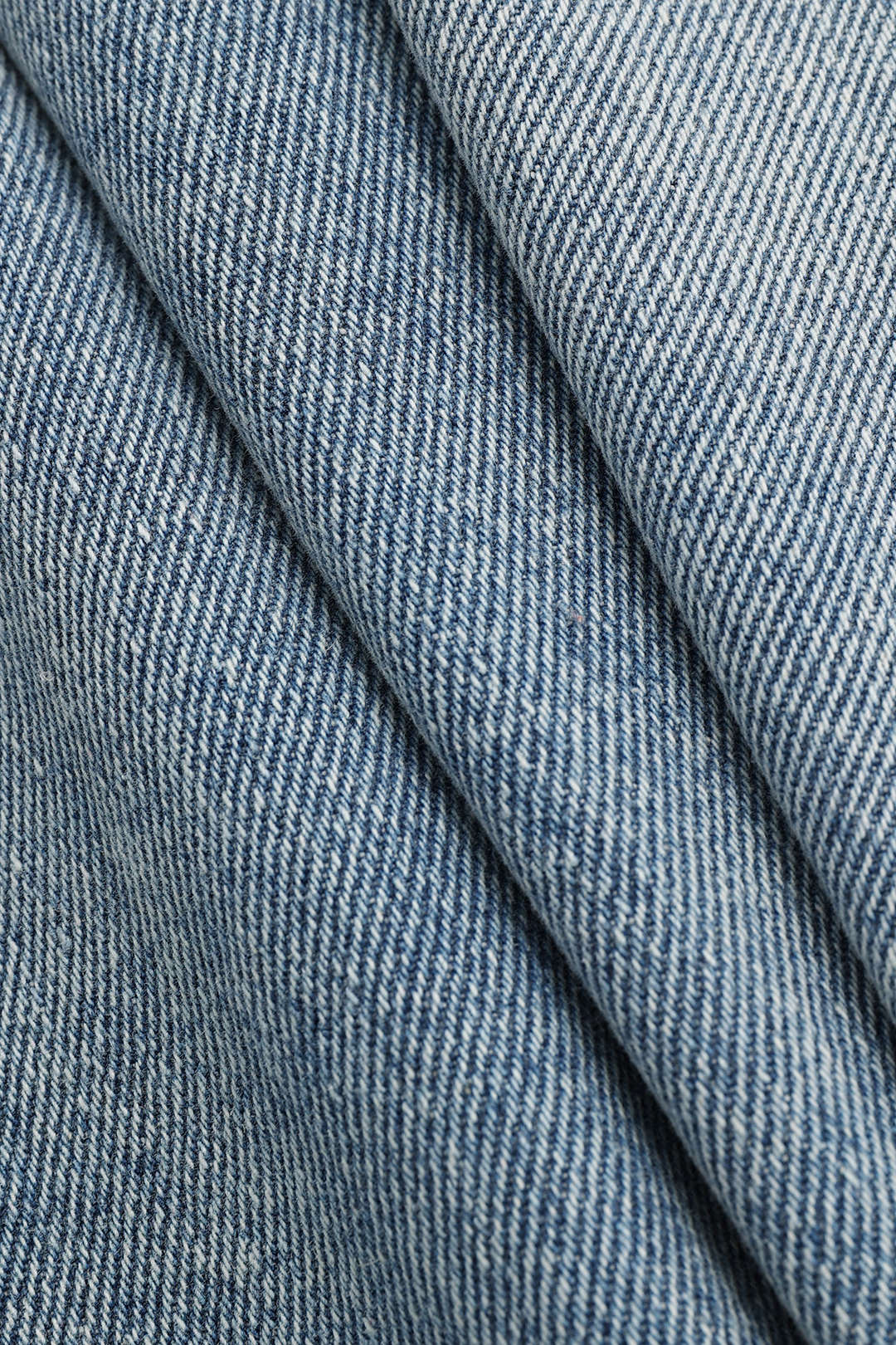 Dolores - Calças de Ganga de Corte Reto com Cintura Assimétrica