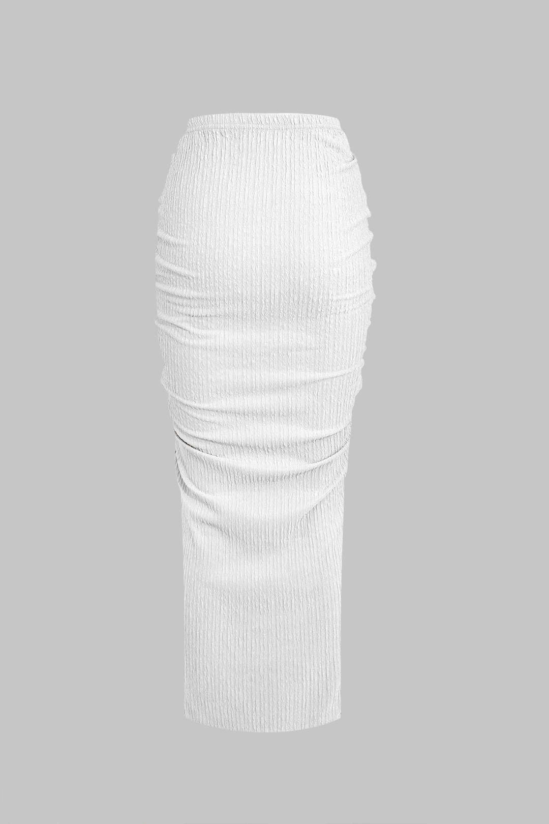 Patrícia - Conjunto de Top Texturizado e Saia com Corda