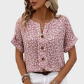 Constança - Blusa Leve com Estampa Floral