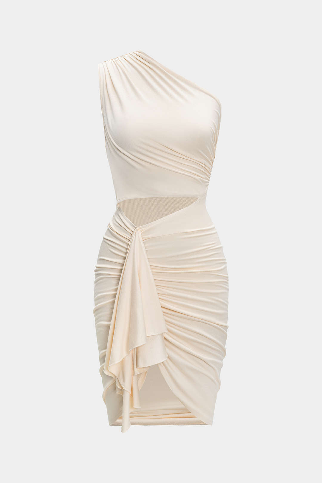 Patricia - Vestido Curto com Design Assimétrico