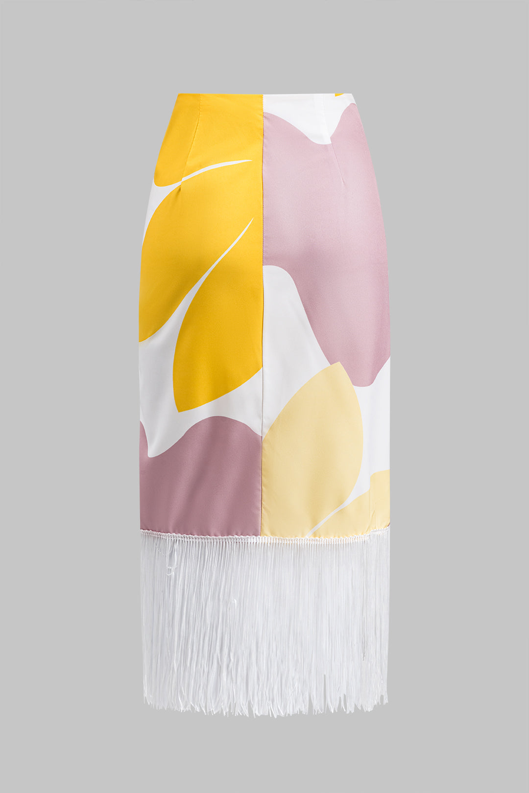 Vanessa - Conjunto Top Assimétrico & Saia Franjada