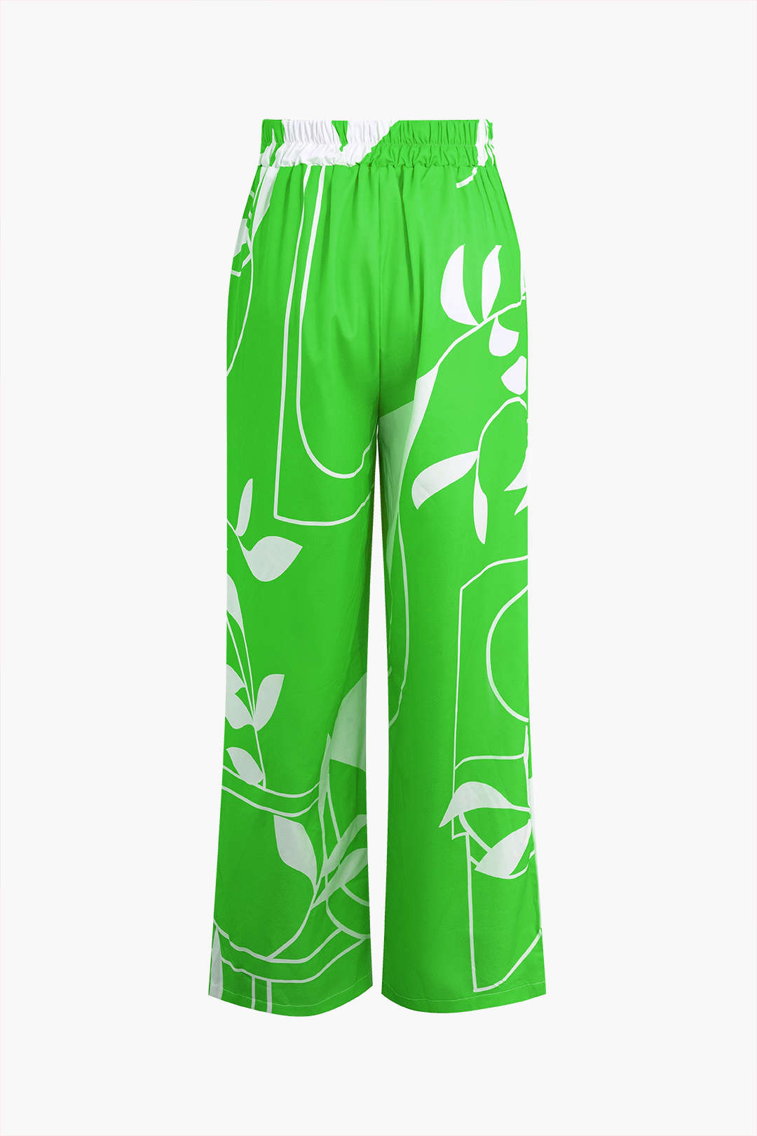 Vera - Conjunto Cami com Nó e Calças Tropicais