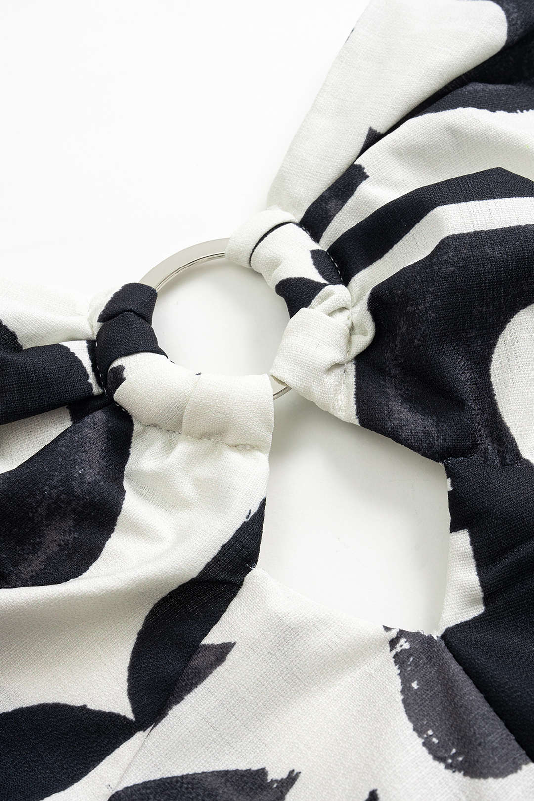 Mena - Vestido Médio com Padrão Geométrico Vintage