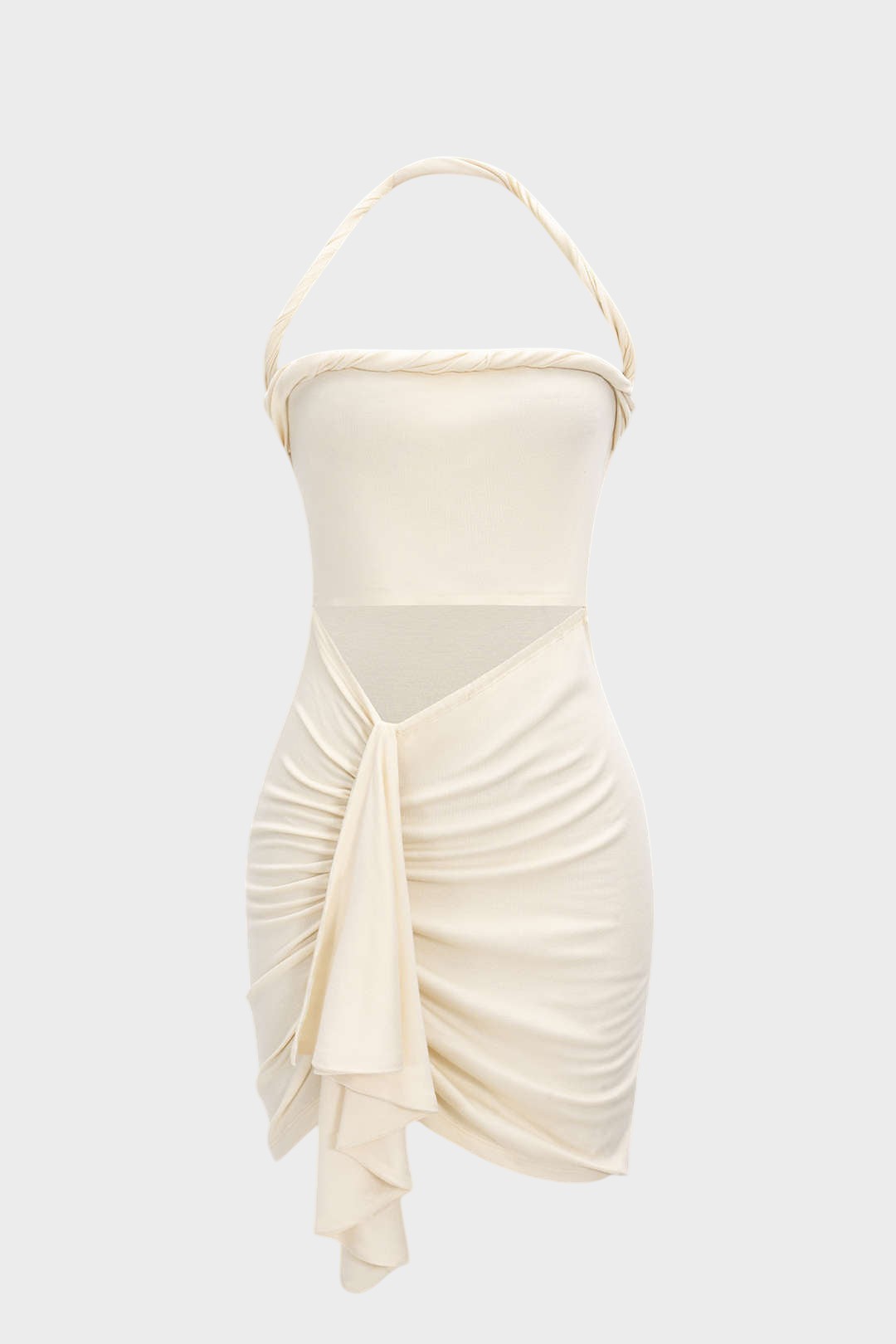 Lea - Vestido Médio Assimétrico