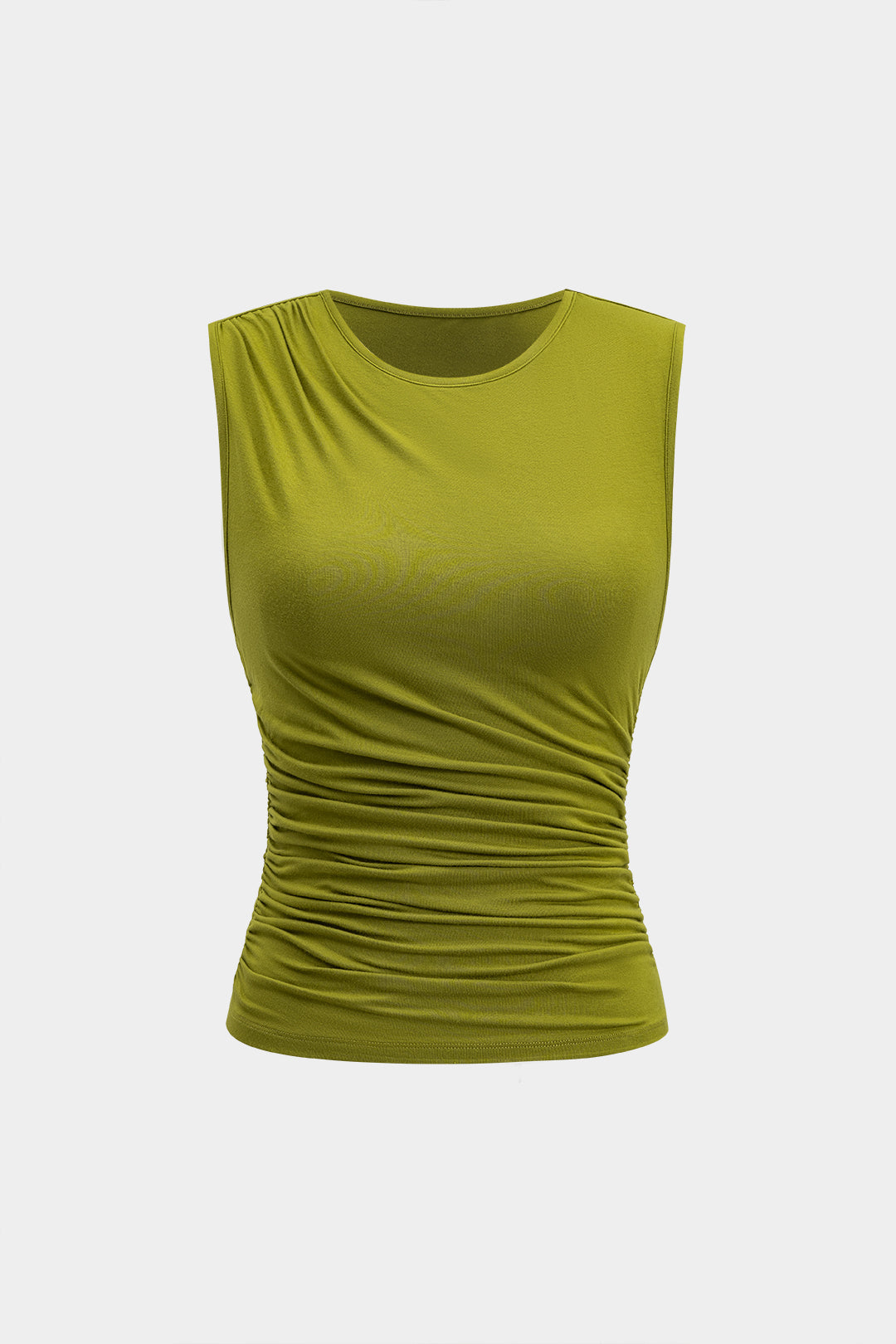 Celeste - Conjunto de Top com Alças e Saia com Detalhe de Nó