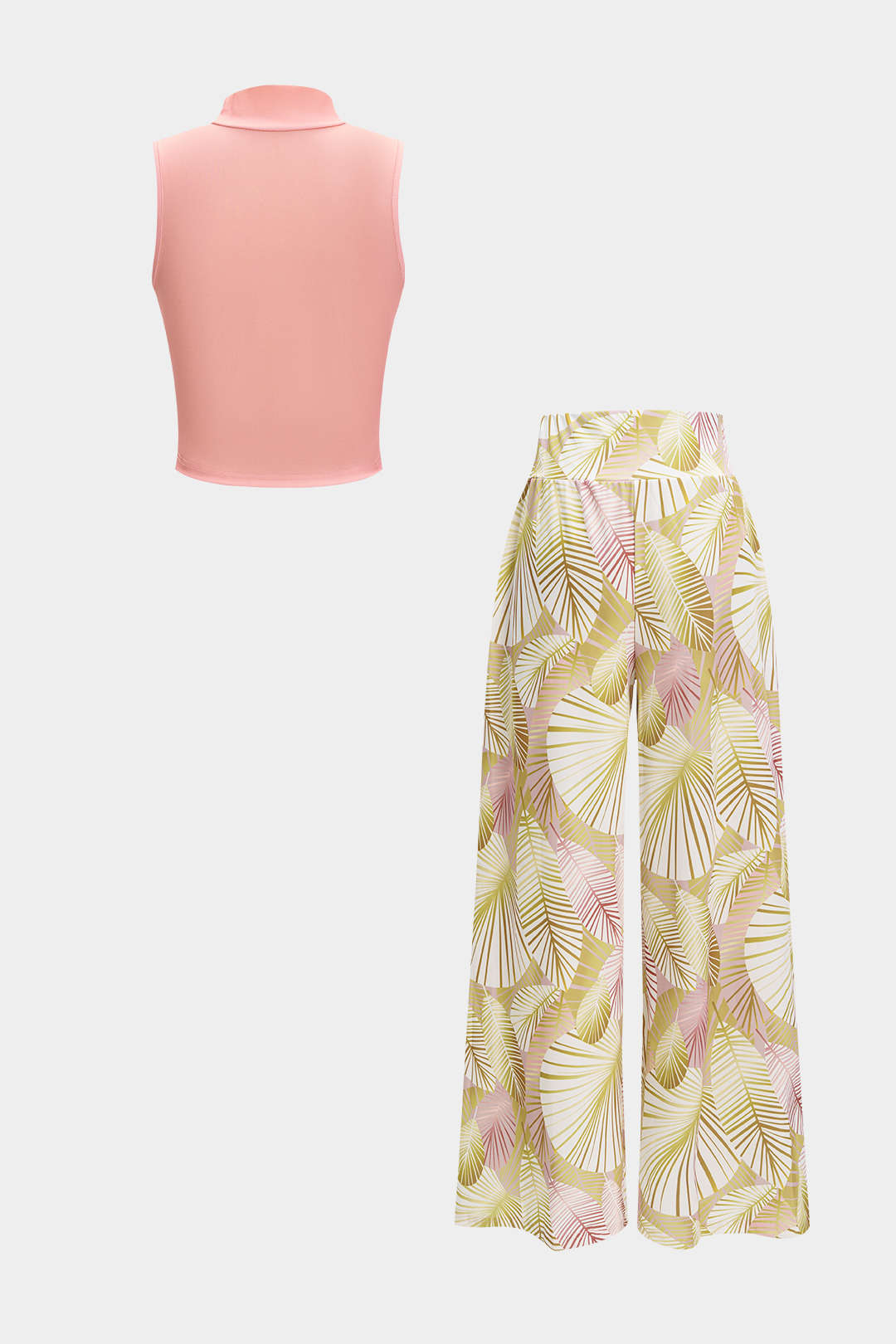 Liliana - Conjunto de Top e Calças com Estampa