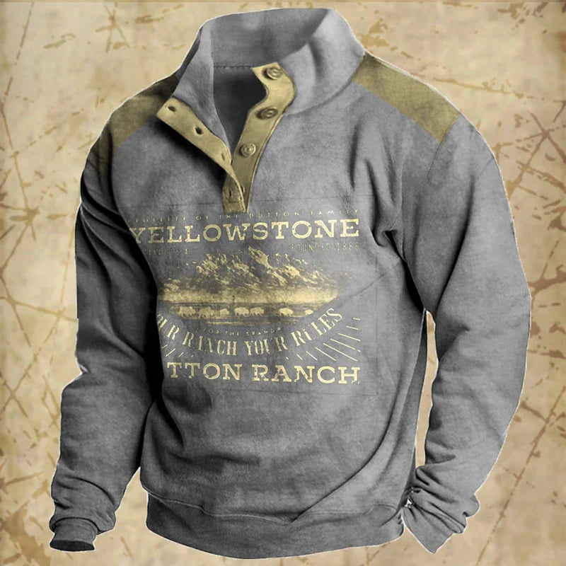 Augusto - Camisola com Fecho Frontal