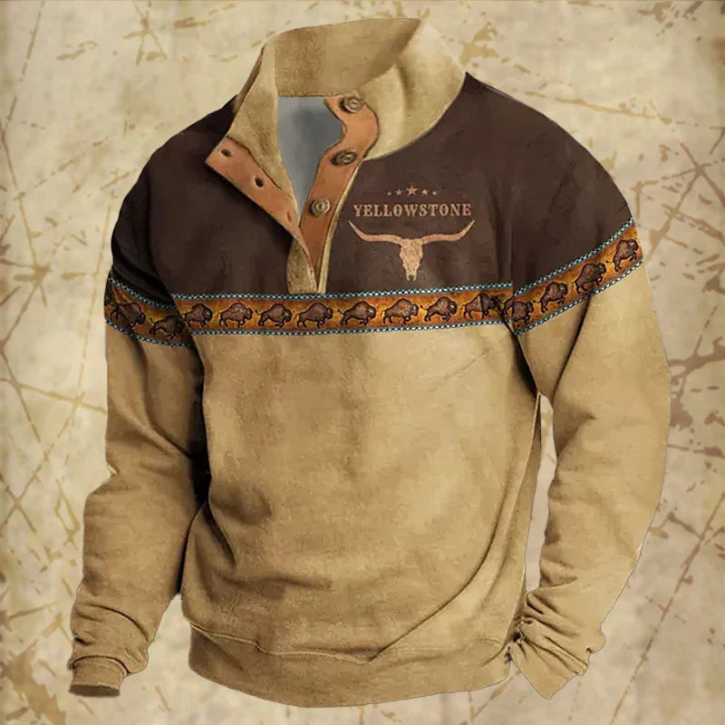 Augusto - Camisola com Fecho Frontal