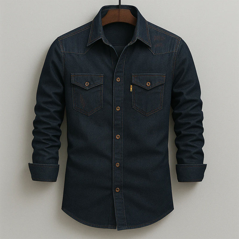 Guilherme - Camisa de Denim Colorado