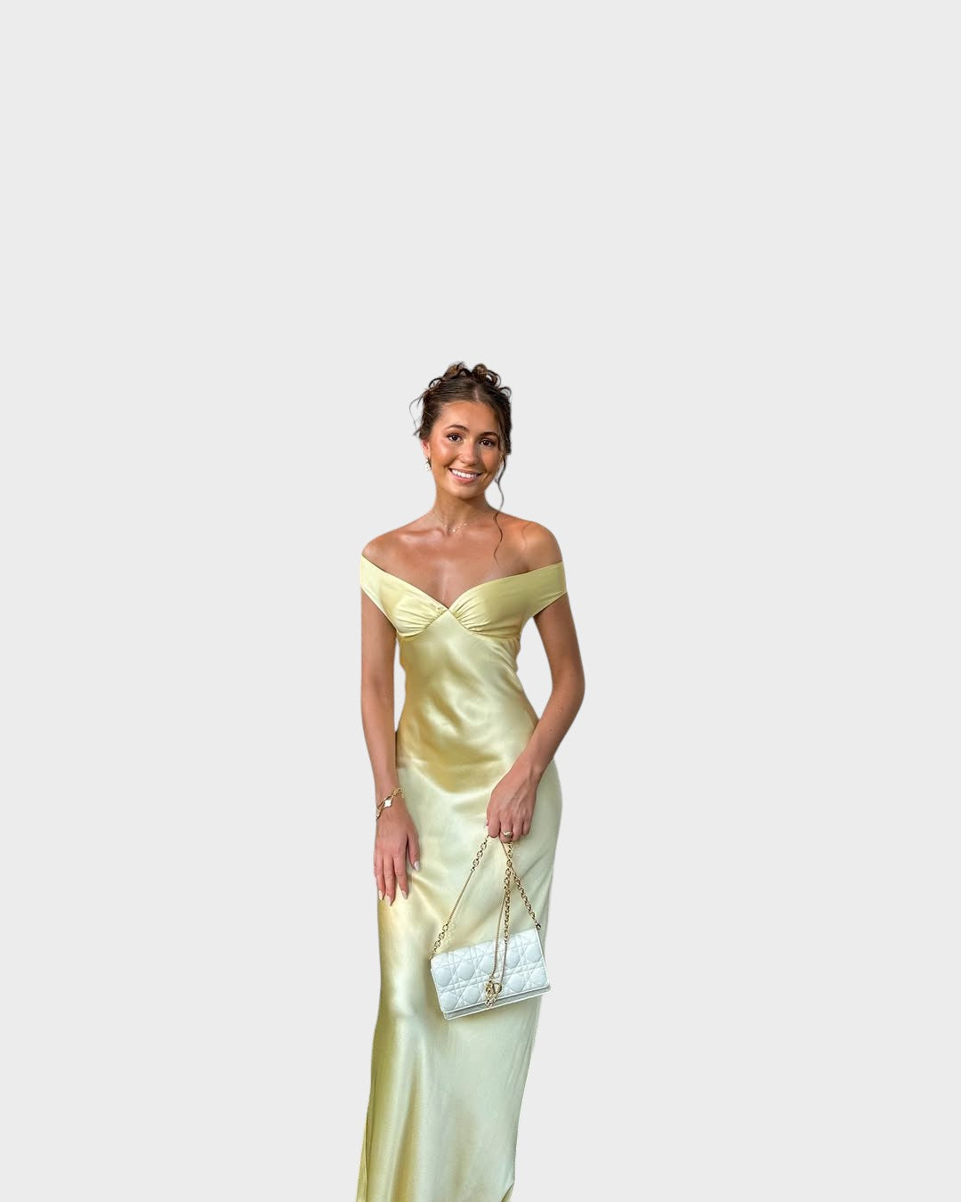 Lola - Vestido Acetinado Para a Noite