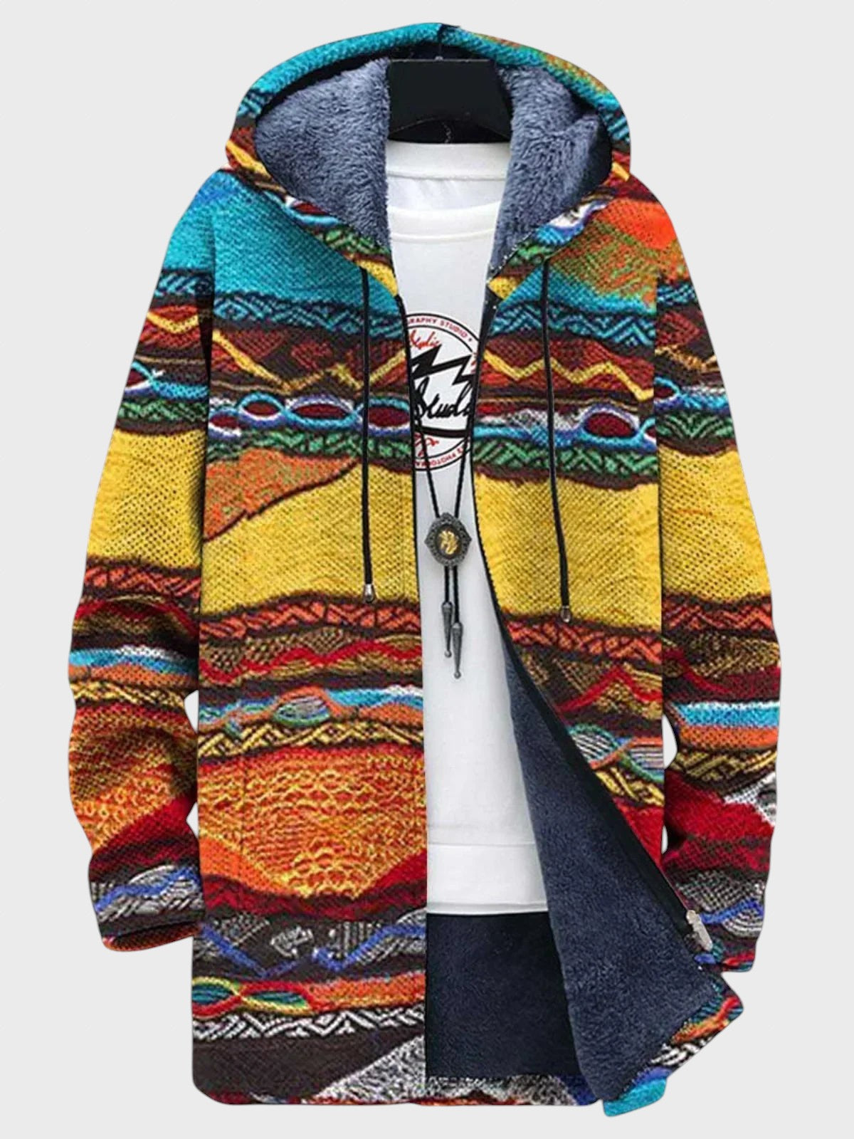 Diana - Casaco Luxuoso com Inspiração Artística