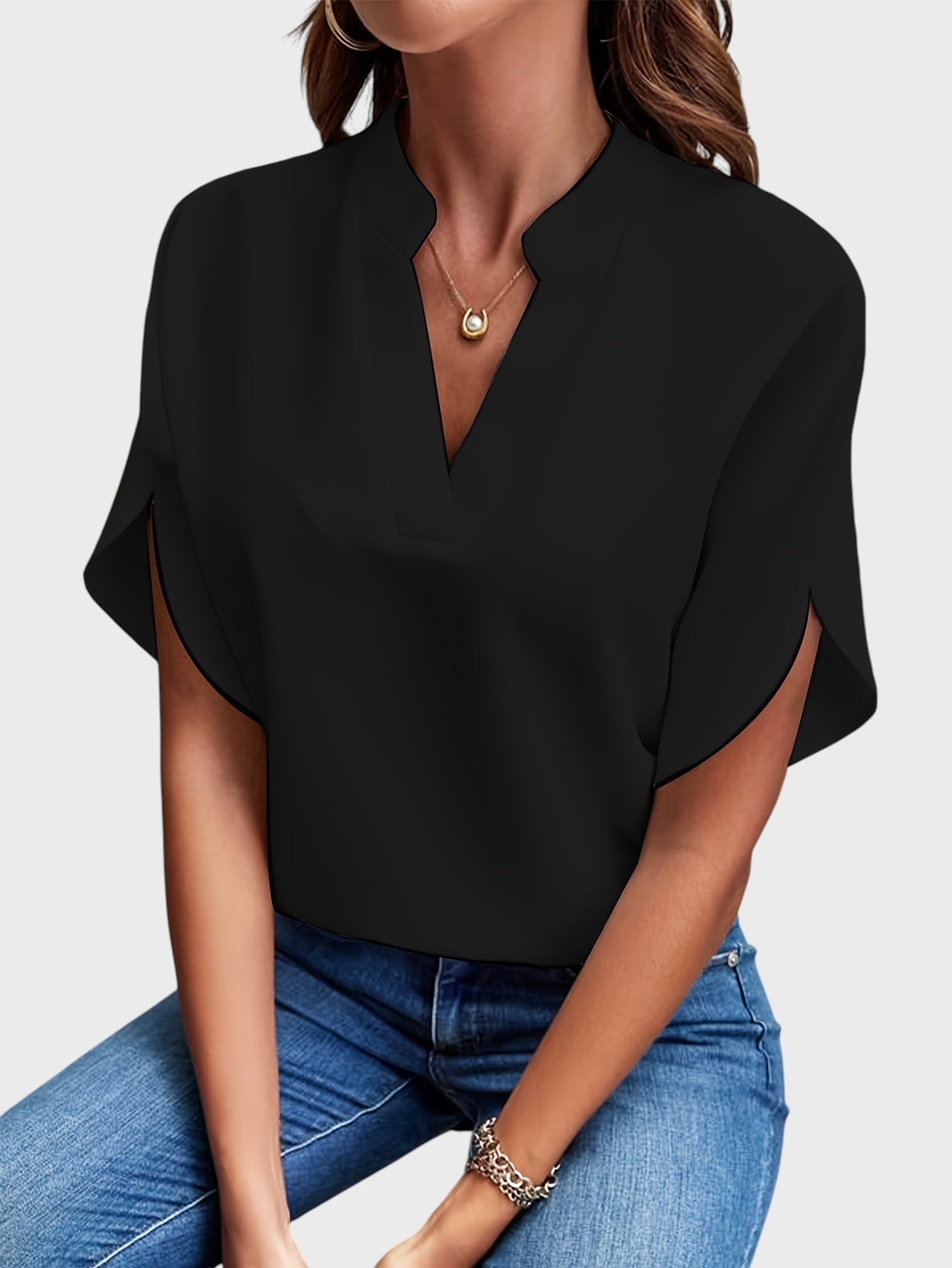 Andreia - Blusa Elegante e Leve para Mulheres