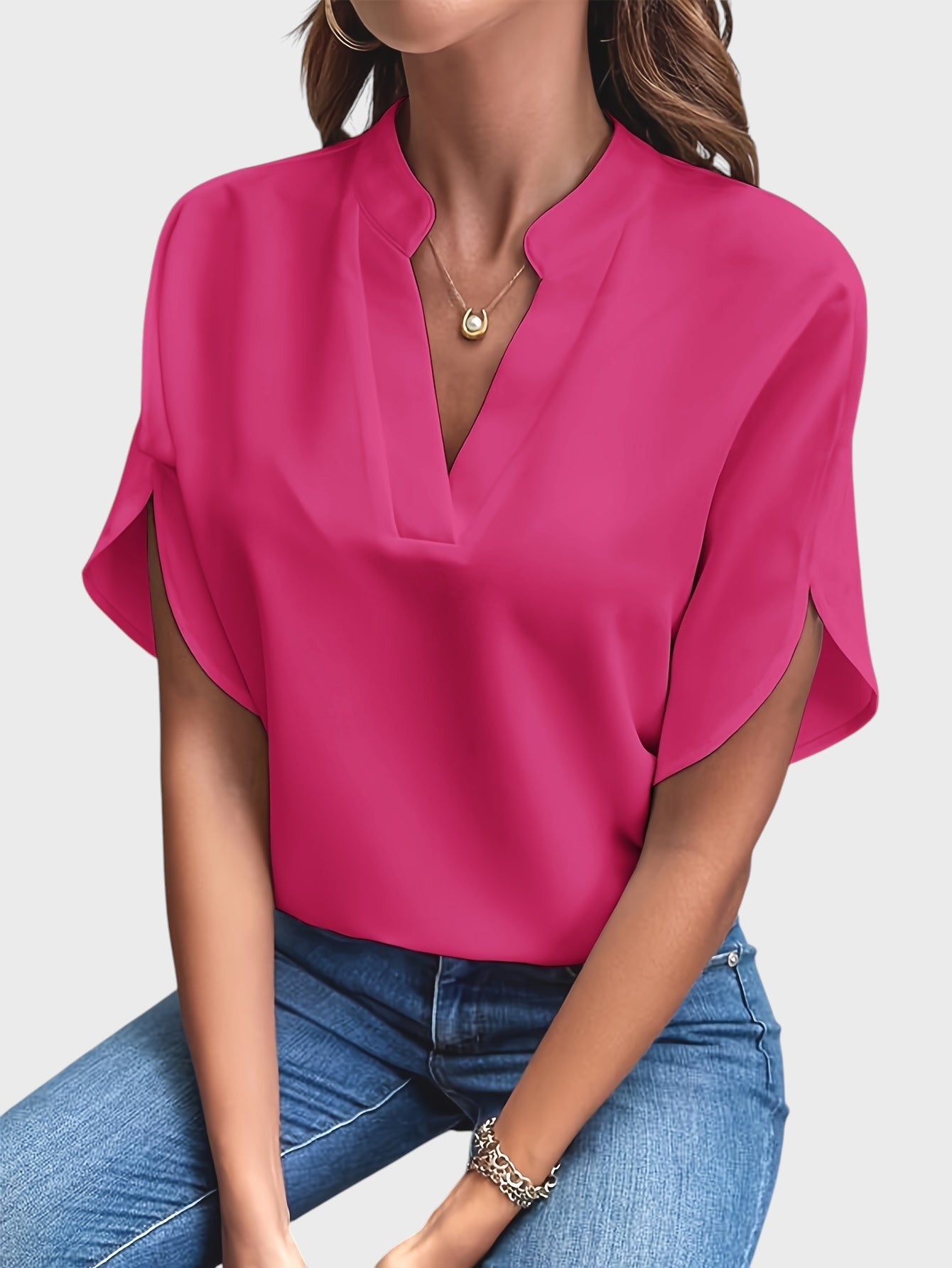 Andreia - Blusa Elegante e Leve para Mulheres