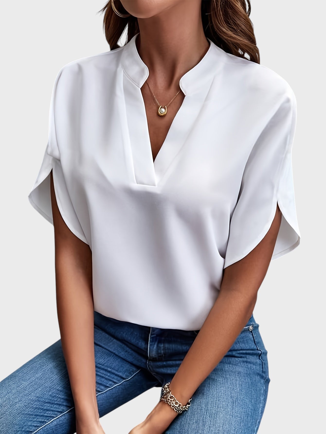 Andreia - Blusa Elegante e Leve para Mulheres