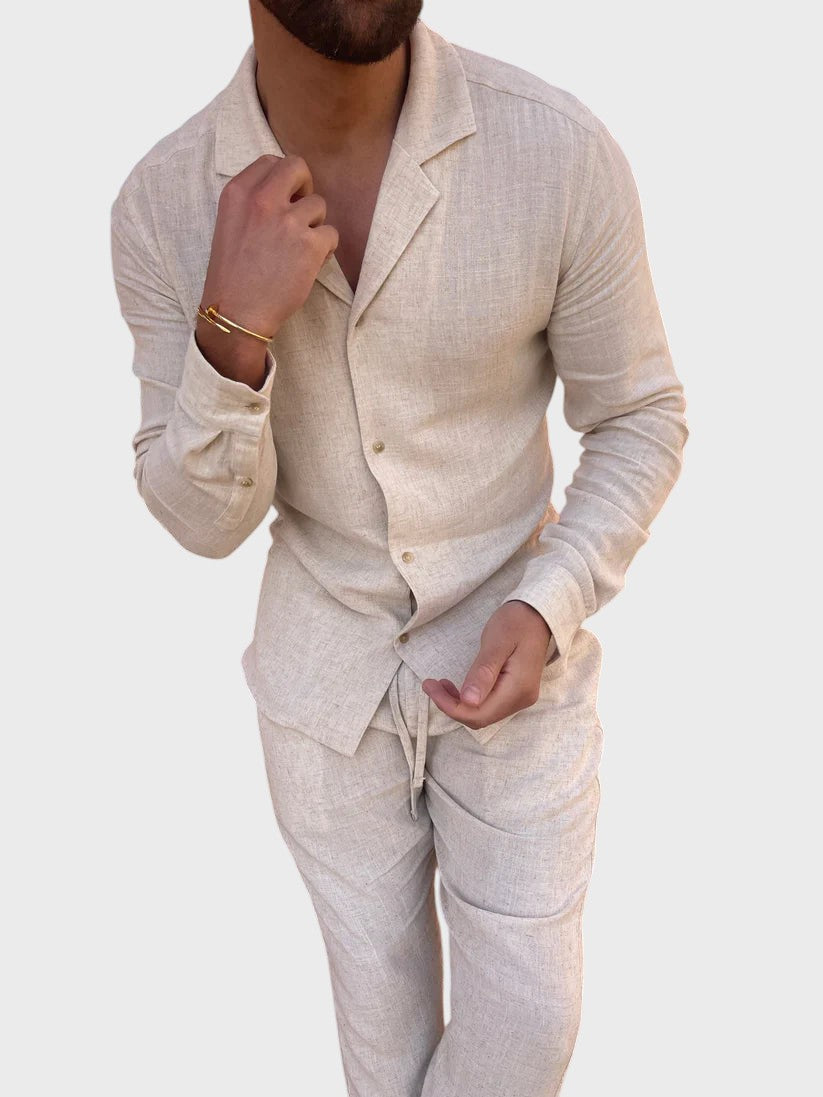 Duarte - Conjunto de linho de alta costura