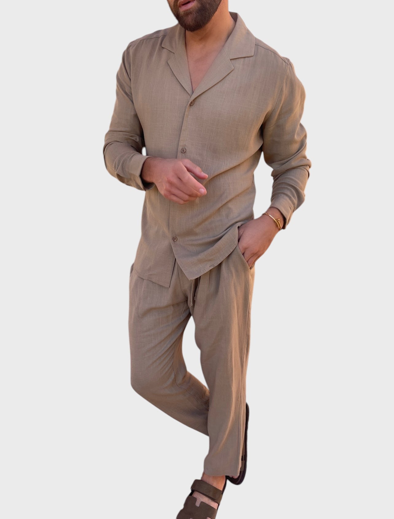 Duarte - Conjunto de linho de alta costura