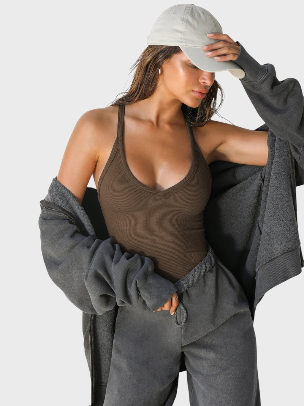 Antónia - Blusa Sem Mangas com Decote em V