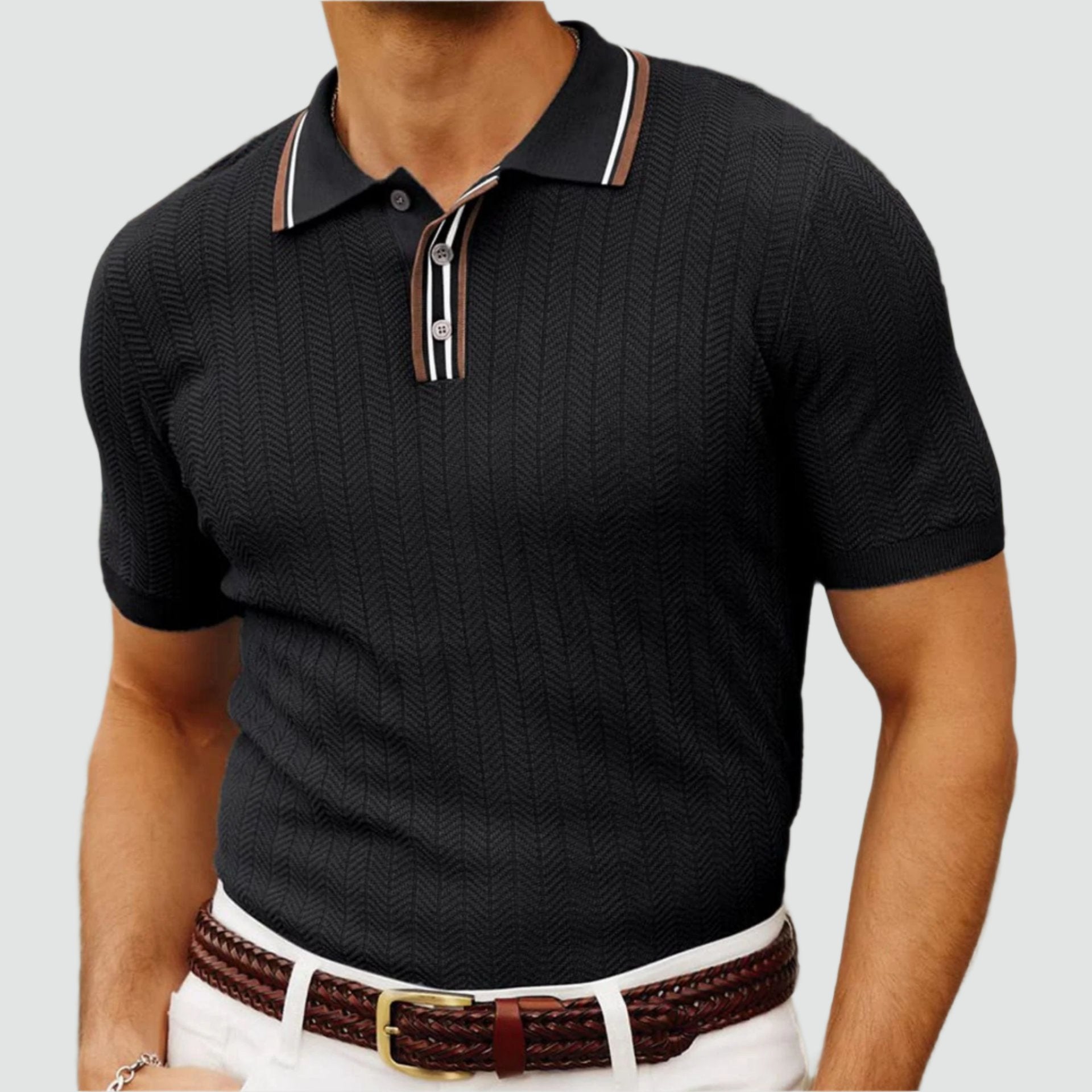 Daniel – Polo Tricotado de Alta Qualidade