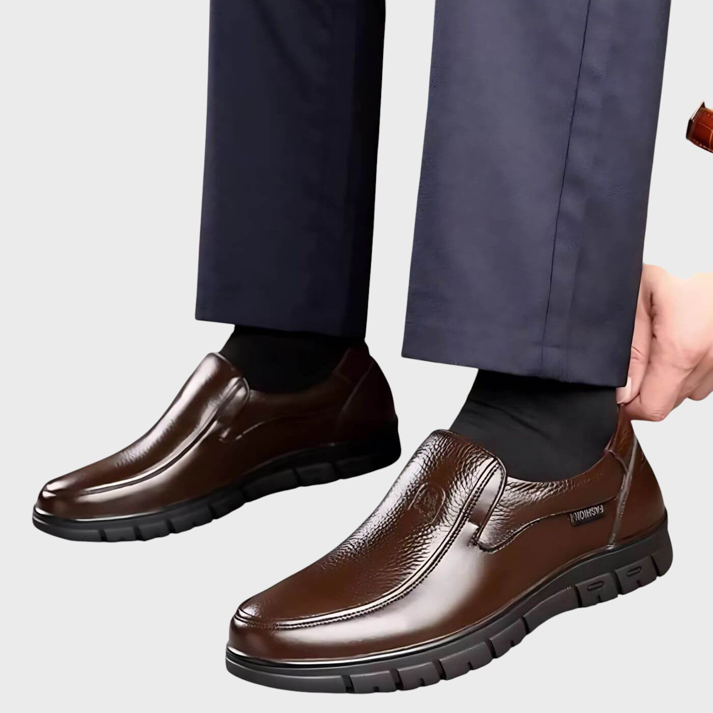 Juliano - Sapatos Ortopédicos Slip-On Confortáveis