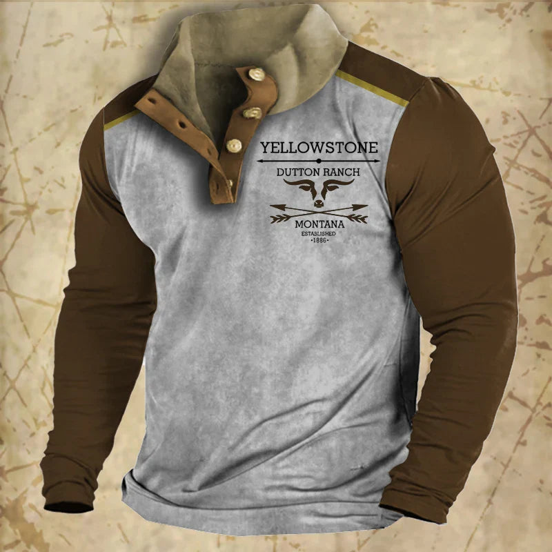 Augusto - Camisola com Fecho Frontal