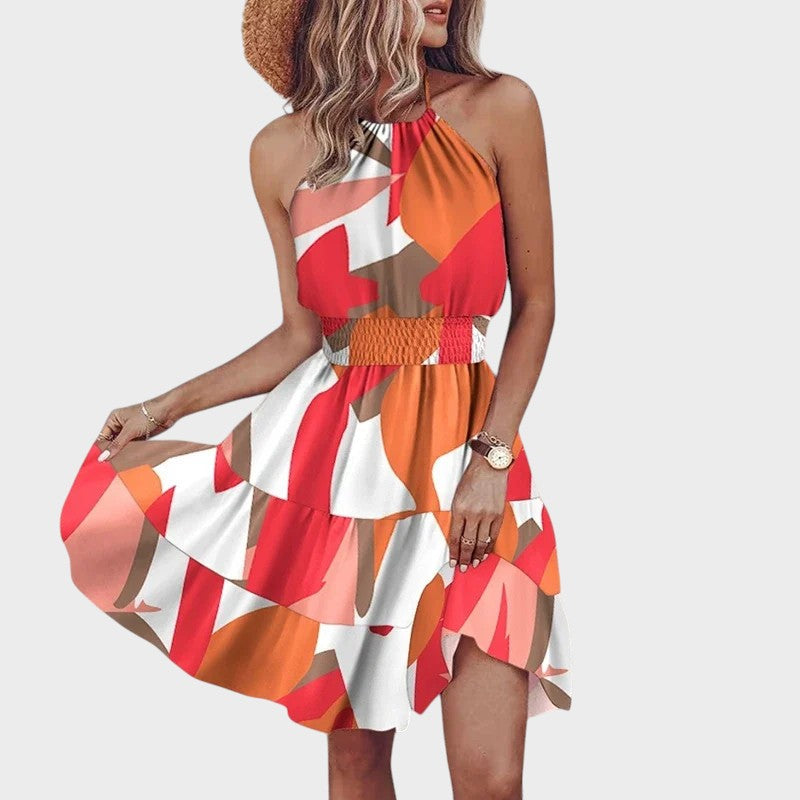 Paula- Vestido Curto Com Costas Expostas