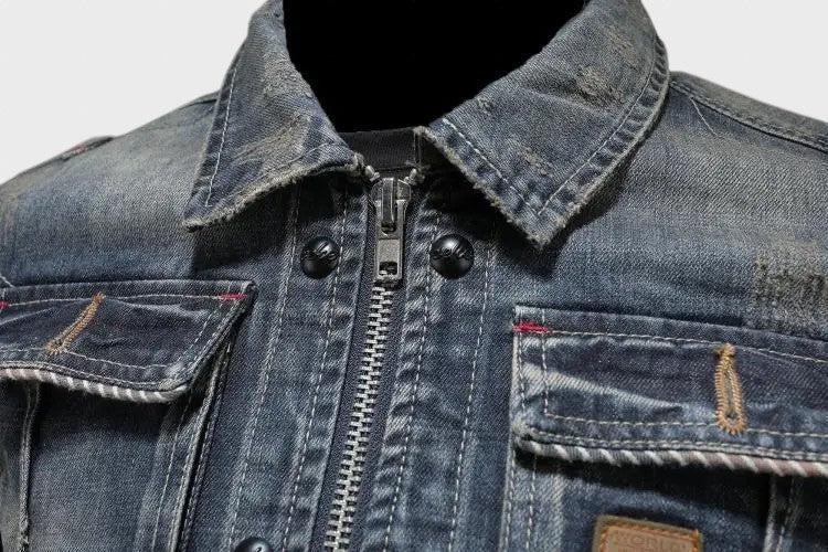 Hugo – Casaco de Ganga com Fecho