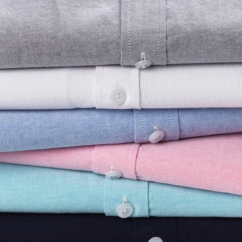 Francisco - Camisa Oxford Masculina com Bordado